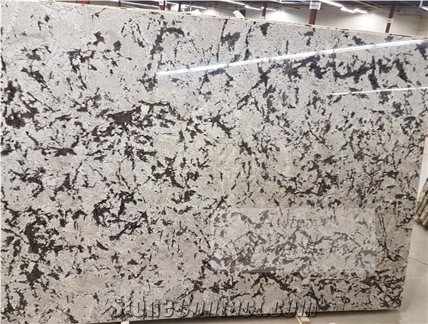Delicatus White Royale Granite Slabs and Granite Tiles