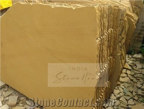 Lalitpur Yellow Sandstone, Yellow Sandstone Slabs & Tiles