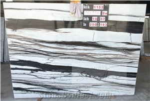 Panda White Marble Slabs