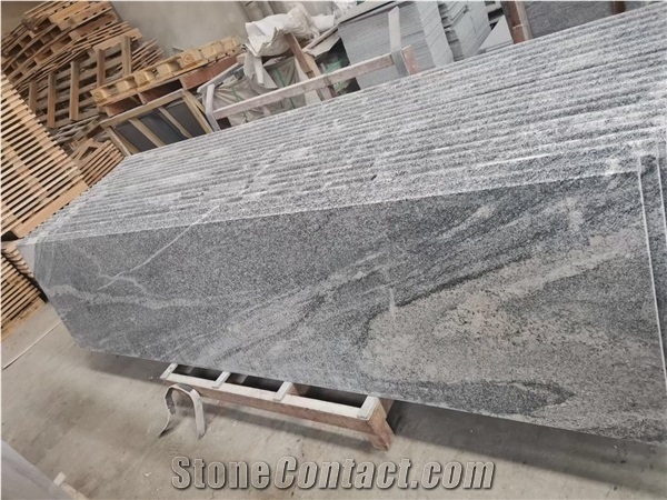 China Juparana New Rocky Wave Grey Granite Slabs and Tiles