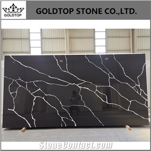Hot Sell Calacatta Black Quartz for Countertop Hot Sell Calacatta Black Quartz for Countertop