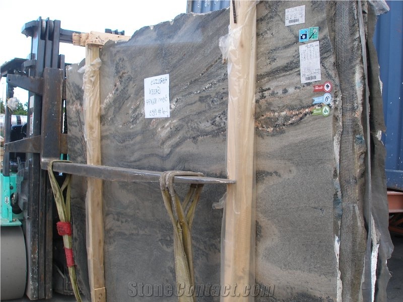 Abrolios Green Granite Slab