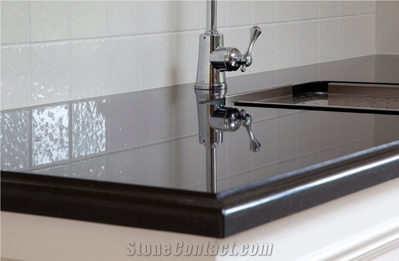 Absolute Black Granite Finished Product