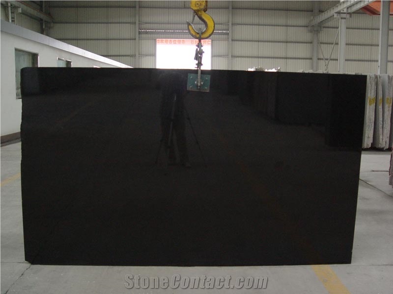 Absolute Black Granite Slab