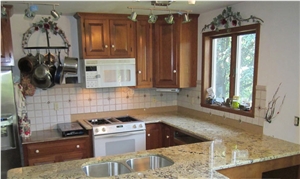 Absolute Cream Granite Finished Product