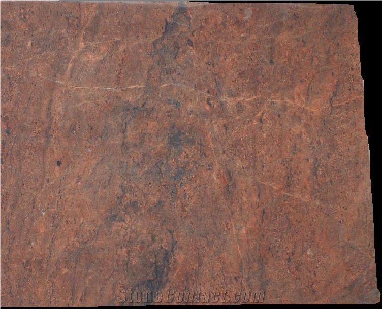 Abstract Brown Granite Slab