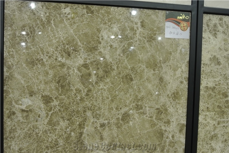 Adiyaman Crystal Emperador Marble Slab