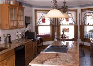 African Ivory Granite Finished Product