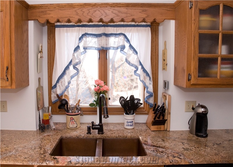 African Ivory Granite Finished Product