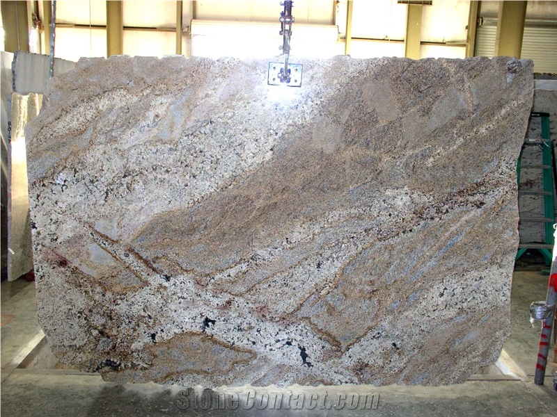 African Ivory Granite Slab