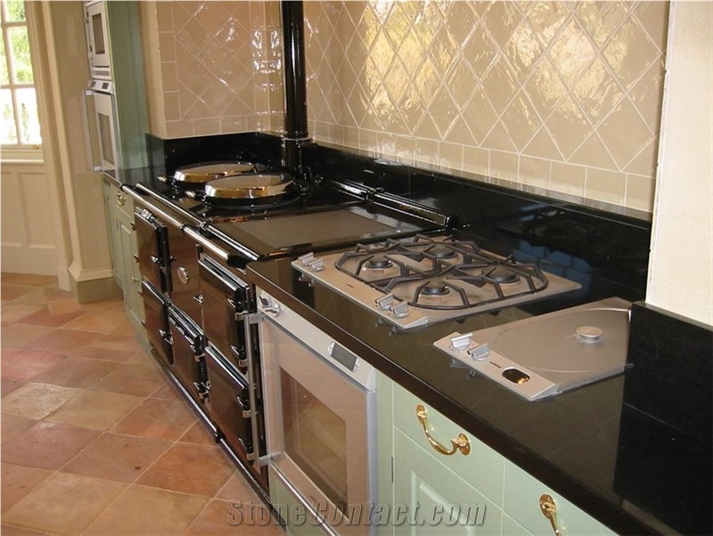 African Nero Assoluto Granite Finished Product