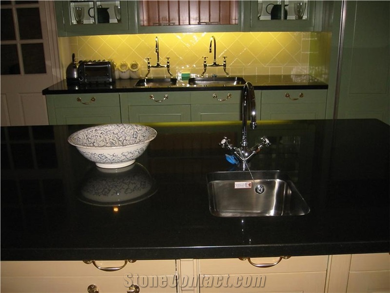 African Nero Assoluto Granite Finished Product