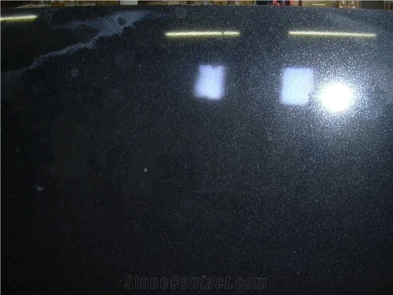 African Nero Assoluto Granite Slab