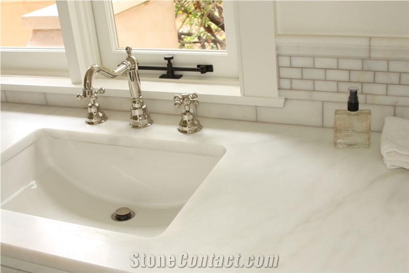 Afyon White Marble Finished Product
