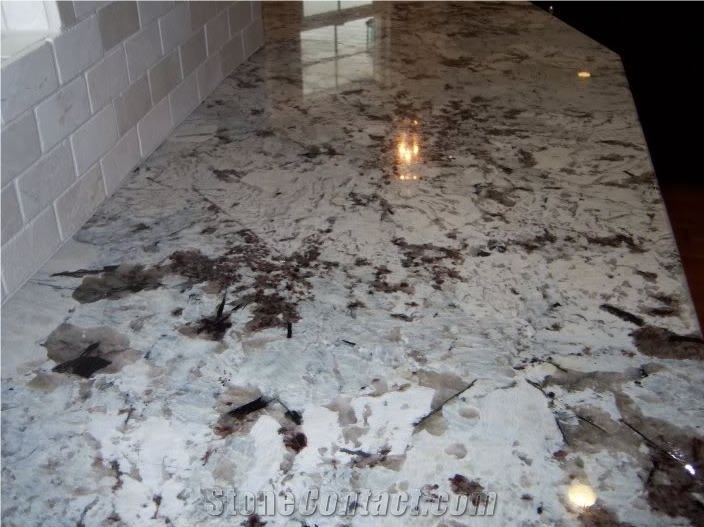 Alaska White Granite Finished Product
