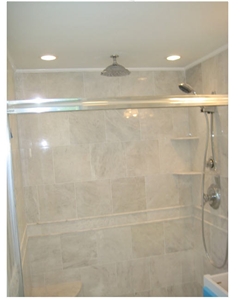 Alpine White Marble Finished Product