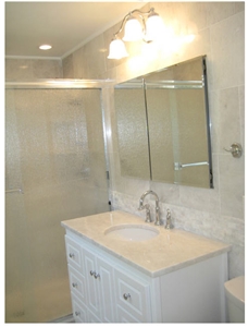 Alpine White Marble Finished Product