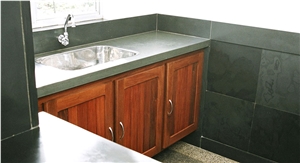 Amazonia Graphite Slate Finished Product