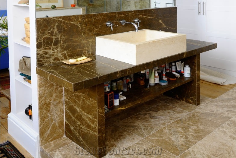 Ambrato Marble Finished Product