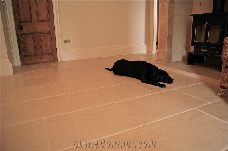 Ancaster Hard White Limestone Finished Product