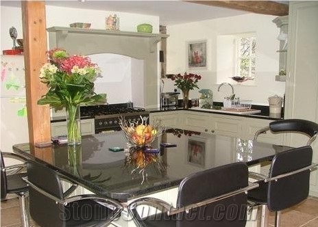 Angola Black Granite Finished Product