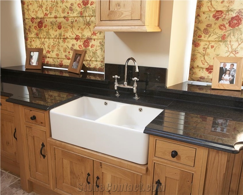 Angola Black Granite Finished Product