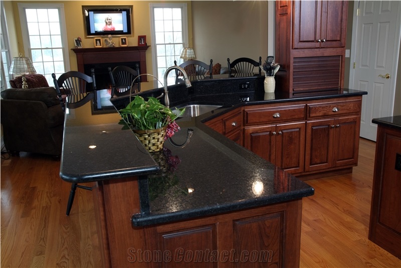 Angola Black Granite Finished Product