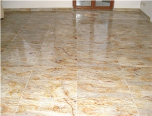 Antique River Gold Finished Product