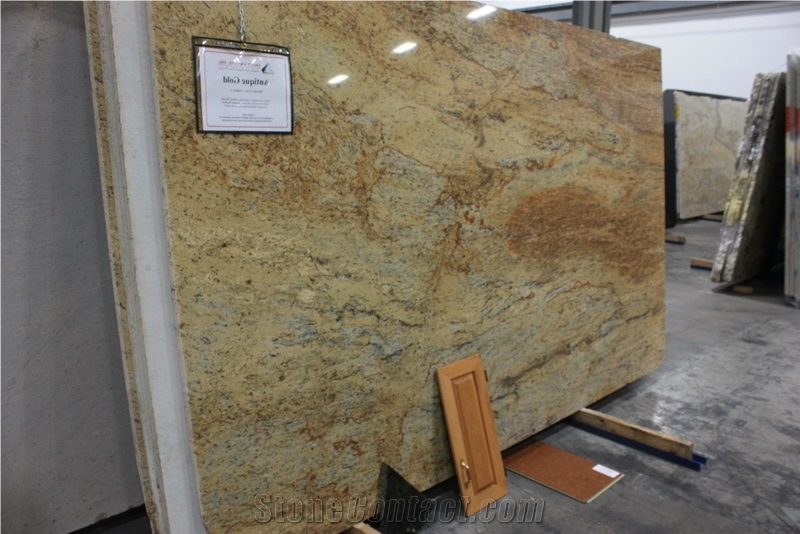 Antique River Gold Slab