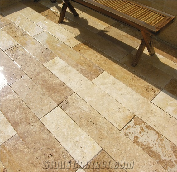 Antique Travertine Finished Product