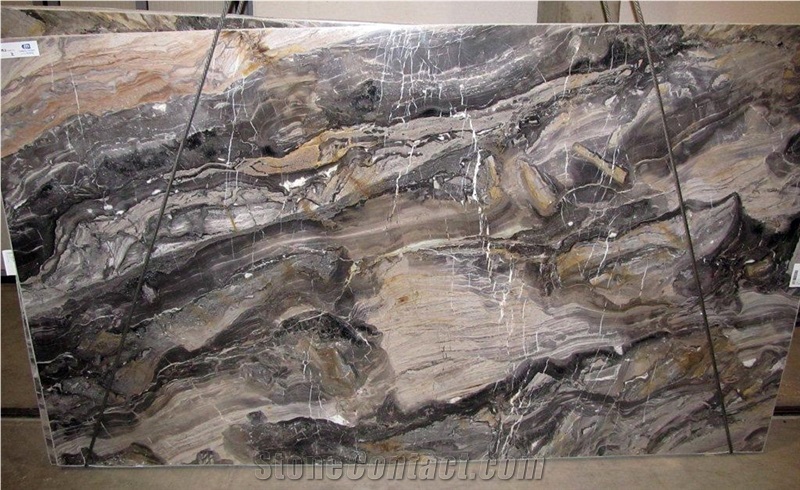 Arabescato Orobico Grigio Marble Slab