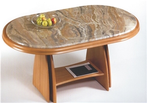 Arabescato Orobico Rosso Marble Finished Product