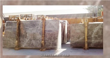 Arana Marron Marble Slab