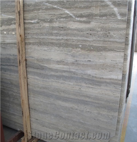 Ash Travertine Slab