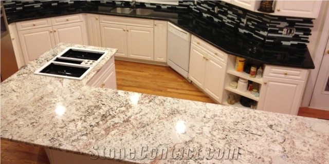 Aspen White Granite Finished Product