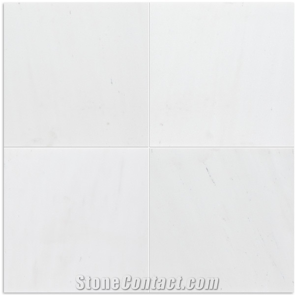 Aspen White Marble Finished Product