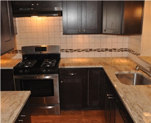 Astoria Gold Granite Finished Product