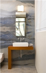 Aurora Blue Quartzite Finished Product