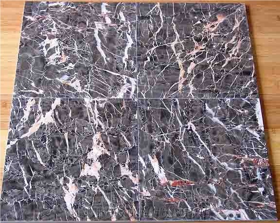 Azalea Red Marble Finished Product