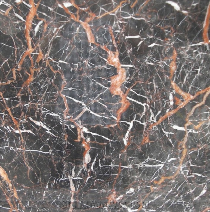 Azalea Red Marble Tile
