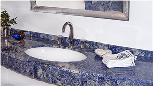 Azul Bahia Granite Finished Product