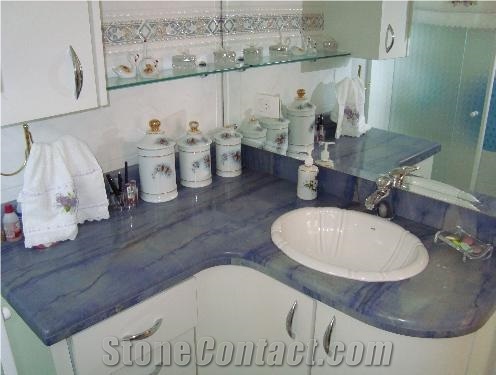 Azul Boquira Quartzite Finished Product