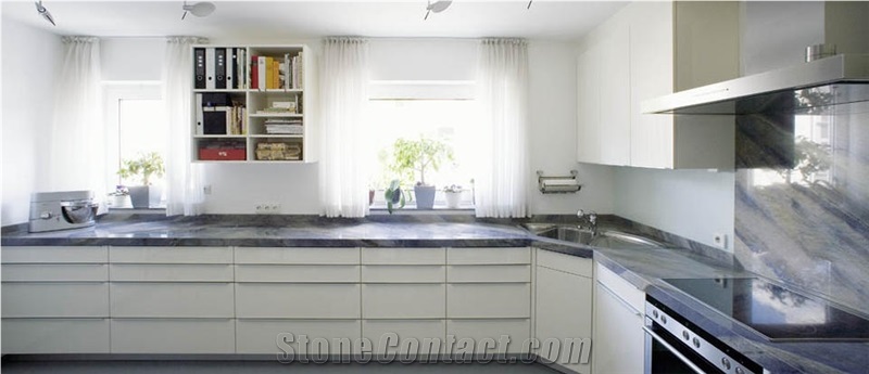 Azul Imperial Quartzite Finished Product