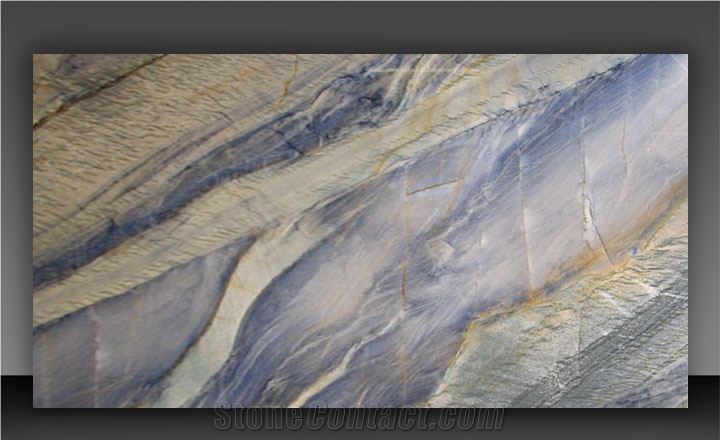 Azul Imperial Quartzite Slab