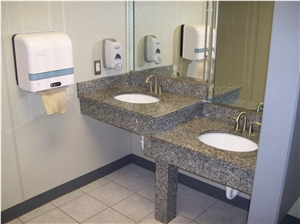 Azul Platino Granite Finished Product