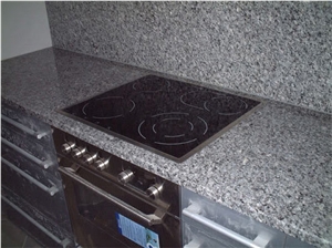 Azul Platino Granite Finished Product