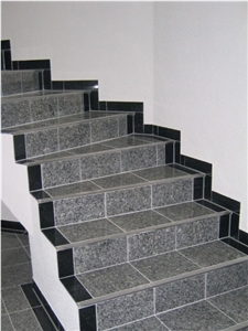 Azul Platino Granite Finished Product