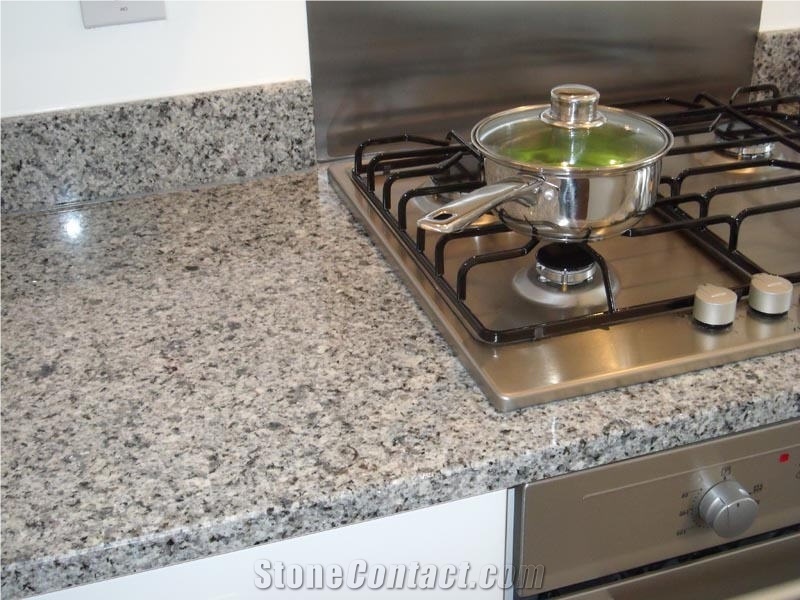 Azul Platino Granite Finished Product