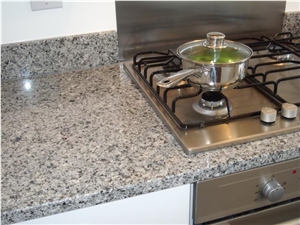 Azul Platino Granite Finished Product