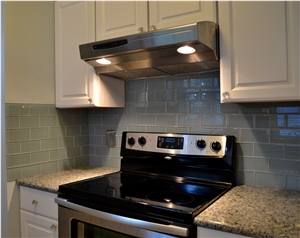 Azul Platino Granite Finished Product